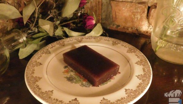 Finished yokan Old Gateau recipe from the Pokemon game series.