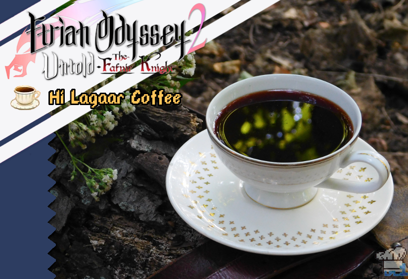 Finished recipe of the Hi Lagaar Coffee from the Etrian Odyssey 2 Untold video game