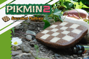 Finished recipe for the succulent mattress cookie from the Pikmin 2 video game