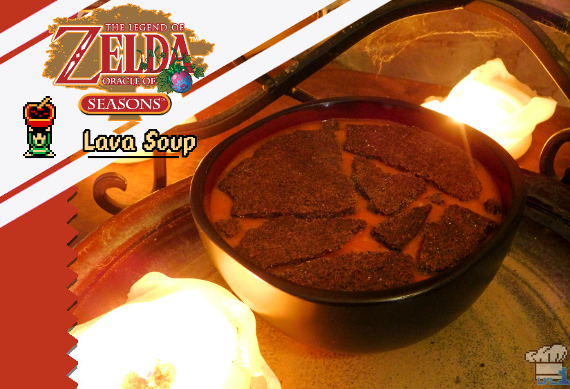 The lava soup recipe from the legend of zelda: oracle of seasons video game